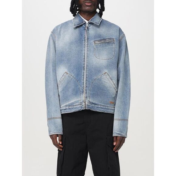 Msgm Jacket Men Denim